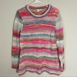 GAP Women’s Round Neck Knit Colorful Sweater